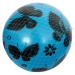 Pillangó mintás gumilabda virágos mintával 23cm többféle változatban 1db