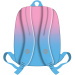 St.Right Rózsaszín-Kék Gradien iskolatáska, hátizsák BP33 40x31x17 cm