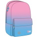 St.Right Rózsaszín-Kék Gradien iskolatáska, hátizsák BP33 40x31x17 cm