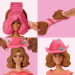 Play-Doh: Barbie virágminták és rojtok gyurmaszett - Hasbro