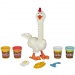 Play-Doh: Cluck-a-Dee Színes nyakú csirke gyurmaszett - Hasbro