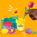 Play-Doh: Kis virágok - Tulipán és nárcisz gyurmaszett - Hasbro