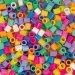 PlayBox: 9mm-es XL MAXI pasztell és neon színű vasalható gyöngyök vödörben 1400db-os csomag