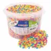 PlayBox: 5mm-es MIDI neon színű vasalható gyöngyök vödörben 20.000db-os csomag