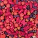 PlayBox: Fa fűzhető gyöngyök pink és lila színekben vegyesen 250g-os szett