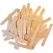 PlayBox: Dekorációs fa pálcák lekerekített sarkokkal 150x18mm 100db-os csomag