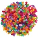 PlayBox: Vegyes formájú színes gyöngyök 5300db-os csomag