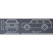 COBI: Polski Fiat 125p Kombi építőjáték (24603)