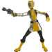 Power Rangers: Yellow Ranger figura kiegészítőkkel - Hasbro