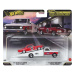 Hot Wheels: '72 Chevy Ramp Truck autószállító és '66 Chevrolet Corvair kisautó 1/64 - Mattel