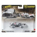 Hot Wheels: Mercedes-Benz Renntransporter autószállító és Mercedes-Benz 300 SLR kisautó 1/64 - Mattel