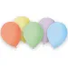 Pasztell színű lufi – 12 darabos szett