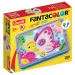 Quercetti: Fanta Color Cards Természet kreatív pötyi játékszett