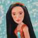 Disney Hercegnők: Ragyogó Pocahontas baba 28cm - Hasbro