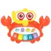 Rák alakú bébi szintetizátor játék hangszer