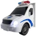 RC Távirányítós rendőr kisbusz fény és hang effektekkel 1:18-as méretarány 20cm