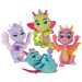 Safiras 4db-os Sárkány figuraszett csillogó szárnyakkal - Simba Toys
