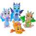 Safiras 4db-os Sárkány figuraszett csillogó szárnyakkal - Simba Toys