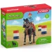 Schleich: Farm World - Hordóverseny cowgirllel játékszett (42576)