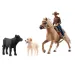 Schleich: Farm World - Western lovaglás játékszett (42578)