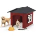 Schleich Farm World – Kutyaház Golden Retriever kutyusokkal játékszett (42722)