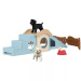 Schleich: Farm World Kiskutyák játszóház játékszett (42763)