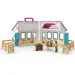 Schleich: Horse Club - Szétnyitható istálló lovakkal játékszett (42703)