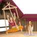 Schleich: Horse Club Tóparti villa és lovarda (42785)