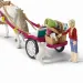 Schleich: Horse Club - Kocsi lovasbemutatóhoz piknikkel játékszett (42467)
