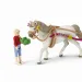Schleich: Horse Club - Kocsi lovasbemutatóhoz piknikkel játékszett (42467)