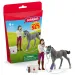 Schleich: Lóápolás Trakehner csikóval játékszett (42752)