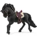 Schleich: Pura Raza Spanyol csődör nyereggel ló figura (42707)