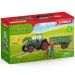 Schleich: Farm World - Traktor pótkocsival játékszett (42608)