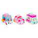 Shopkins: Cuki kocsi Freezy Riders szett 3db-os