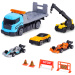 Formula Racer versenyautó szett szállító autóval kétféle változatban 1 db – Dickie Toys