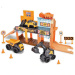 Micro építőipari állomás 3db munkagéppel - Dickie Toys