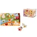 Eichhorn: Fa állatos fogantyús puzzle többféle változatban 1db - Simba Toys