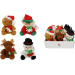 Nicotoy: Karácsonyi plüssfigura többféle változatban 1db 18cm - Simba Toys