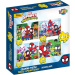 Luna: Spidey 4 az 1-ben 12-15-20-24 db-os puzzle