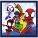 Spidey és barátai 3 az 1-ben 20-36-50db-os puzzle - Trefl