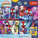 Spidey és barátai - 4 x 88 db-os Premium Plus Kids puzzle - Trefl