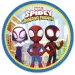 Spidey 8db-os papírtányér szett 23cm-es