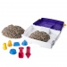 Kinetic Sand: Homokgyurma készlet hordozható kofferben - Spin Master