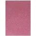 Spirit: Csillámos dekorációs habszivacs lap rózsaszín A/4 1db