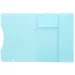 Spirit: Pasztell kék gumis mappa A/4-es