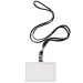 Spirit: Névkártya tartó fekete nyakpánttal 90x60mm 1db