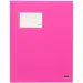 Spirit: Lefűző mappa kártyatartóval rózsaszín színben A4