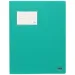 Spirit: Lefűző mappa kártyatartóval türkizzöld színben A4