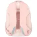 Spirit: Masha macis rózsaszín lekerekített iskolatáska, hátizsák 46x31x21cm