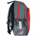 Spirit: Speed Monster piros versenyautó mintás lekerekített iskolatáska, hátizsák 24x13x31cm